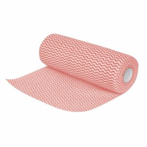 Jantex Non Woven Cloths Red (Roll of 100) - CS805 - 1