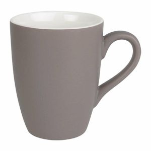 Olympia Matt Pastel Mug Grey 340ml (Pack of 6) - CS041 - 1