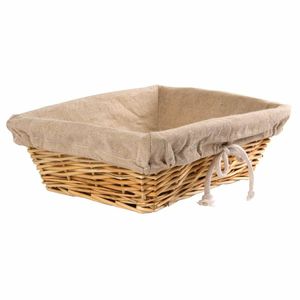 Olympia Rectangular Wicker Basket - U746 - 1