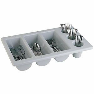 APS Stackable Plastic Cutlery Dispenser - CB675 - 1