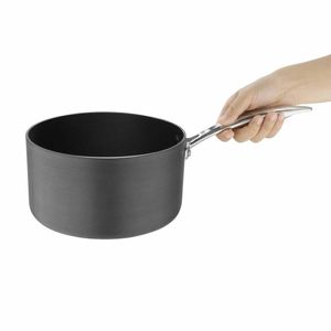 Vogue Anodised Aluminium Non Stick Sauce Pan 200mm - CP763 - 3