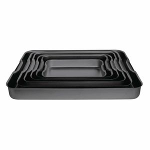 Vogue Anodised Aluminium Roasting Dish 325mm - C057 - 3