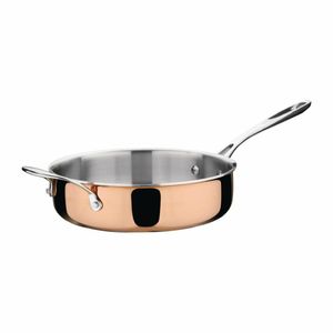 Vogue Tri Wall Copper Saute Pan 240mm - CM676 - 1
