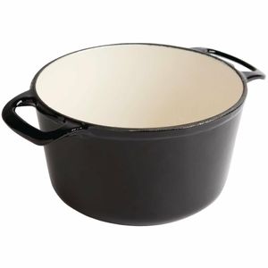 Vogue Black Round Casserole Dish 3.2Ltr - GH300 - 3
