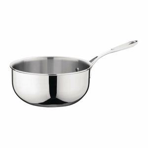 Vogue Tri Wall Flared Saute Pan 200mm - Y240 - 1