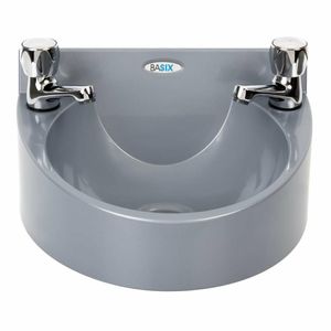 Basix Polycarbonate Hand Wash Basin Grey - CE986 - 1