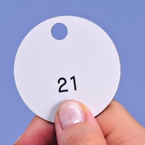 Chrome Plated Steel Hangers with Tags (Pack of 50) - DP918 - 3