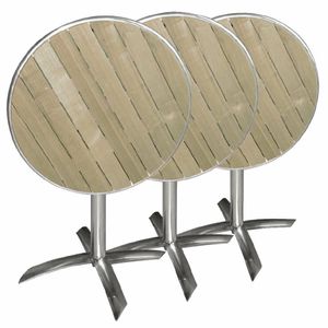 Bolero Flip Top Table Ash 600mm - U424 - 3