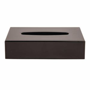 Black Rectangular Tissue Holder - DA605 - 3