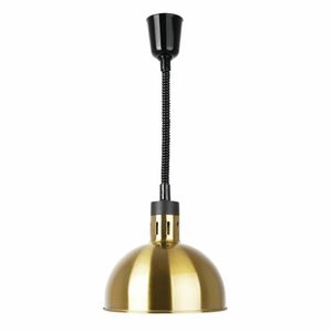 Buffalo Retractable Dome Heat Shade Pale Gold Finish - DY462 - 1