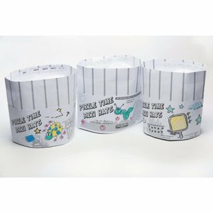 Crafti's Bizzi Kids Paper Chef Hats (Pack of 200) - GH047 - 1