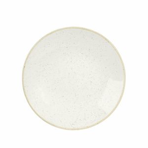 Churchill Stonecast Deep Coupe Plates Barley White 220mm (Pack of 12) - DS499 - 3