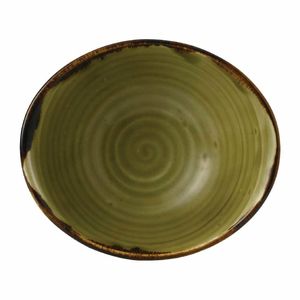 Dudson Harvest Green Deep Bowl 200 x 168mm (Pack of 6) - FE397 - 1