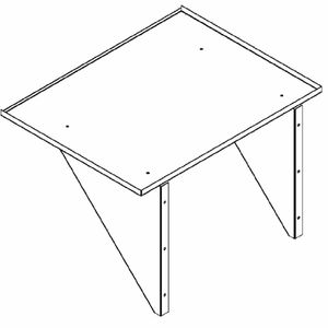 Wall Shelf for Lincat Salamander Grill - J555 - 1