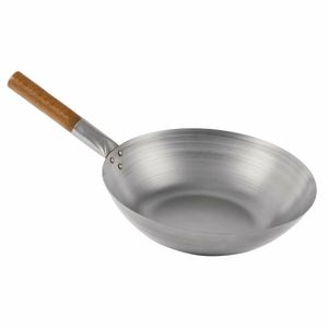 London Wok Flat Bottom Wok 305mm - GJ493 - 1