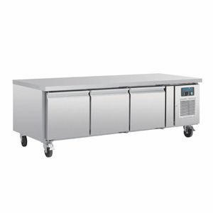 Polar U-Series Triple Door Chef Base Fridge - DA463 - 1