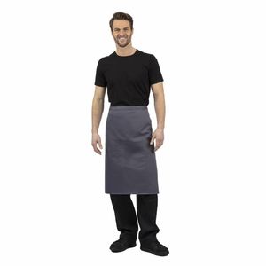 Whites Regular Bistro Apron Charcoal - B158 - 3