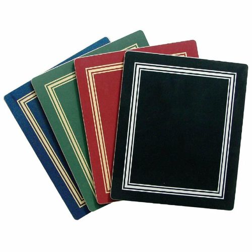 Melamine Burgundy Rectangular Placemat - F628 - 1