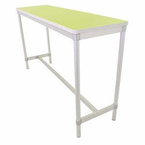 Gopak Enviro Indoor Bright Green Rectangle Poseur Table 1200mm - DG131-BG - 1