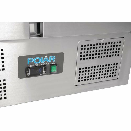 Polar G-Series Pizza Prep Counter Fridge 254Ltr - G604 - 3