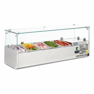 Polar G-Series Countertop Prep Fridge 5x 1/4GN - G608 - 1