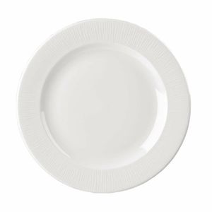Churchill Bamboo Footed Plate 276mm (Pack of 12) - DK409 - 1