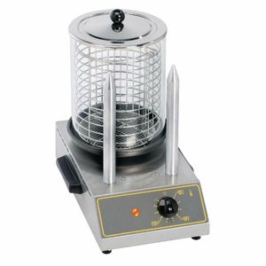Roller Grill Hot Dog Warmer with Spikes CS 2E - GD356 - 1