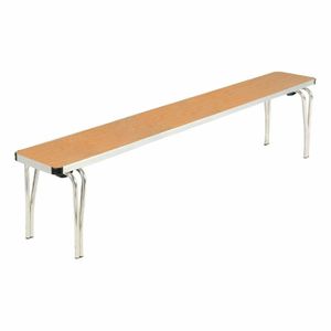 Gopak Contour Stacking Bench Oak Effect 6ft - CD585 - 1