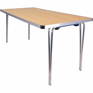 Gopak Contour Folding Table Beech 5ft - DM601 - 1