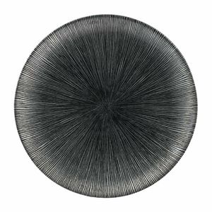 Churchill Studio Prints Agano Coupe Plates Black 288mm (Pack of 12) - FC100 - 1