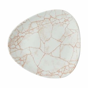 Churchill Studio Prints Kintsugi Lotus Plates Coral 254mm (Pack of 12) - 1