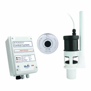 Franke Sissons WC Flushvalve kit with In-built Overflow and Wave-on Sensor - 1