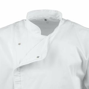 Chef Works Cannes Short Sleeve Chefs Jacket Size S - 6