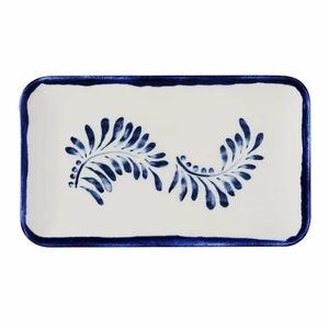 Dudson Harvest Mediterranean Organic Rectangular Plate 10.6X6.3 inch Box 12 - CU044 - 1