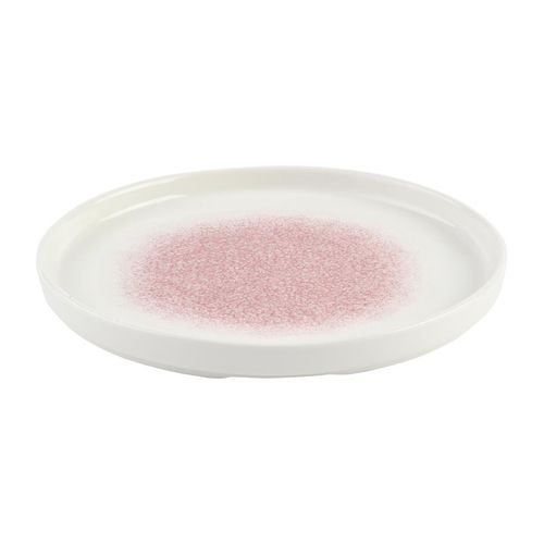 Churchill Studio Prints Raku Rose Quartz Pink Chefs' Walled Plate 210mm (Pack of 6) - DX845 - 2