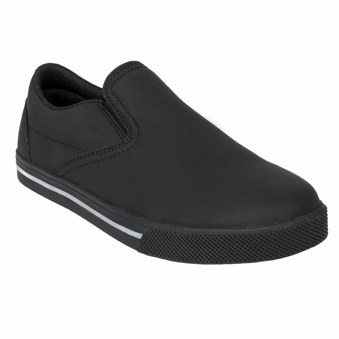 Slipbuster Microfibre Slip-on Shoe Matte Black 42 BA062-42 Go