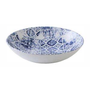 Churchill The Maker's Collection Porto Blue Coupe Bowl 200mm (Pack of 12) - DX152 - 3