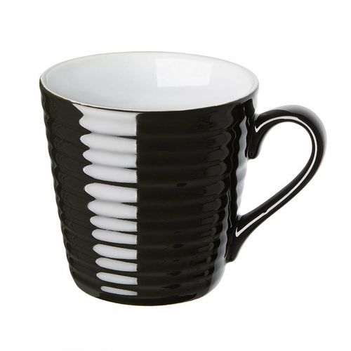 Olympia Cafe Aroma Mug Black - 340ml (Pack of 6) - CU959 - 1