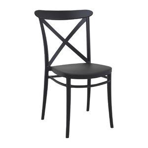 Cross Side Chair Black (Pack of 2) - HS600 - 1