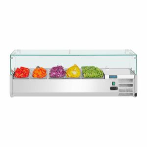 Polar G-Series Countertop Prep Fridge 4x GN 1/3 & 1x 1/2GN - GH261 - 3