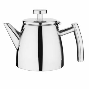 Olympia Conical Insulated Stainless Steel Teapot with Filter 350ml - DP600 - 1
