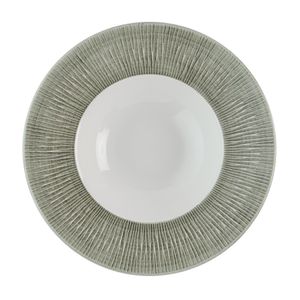 Churchill Bamboo Ceramic Spinwash Alpine Wide Rim Bowls 231mm (Pack of 12) - HR434 - 1