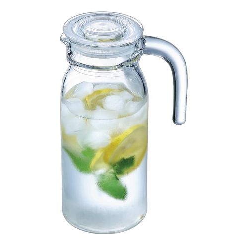 Arcoroc Spring Jugs with Glass Lid 1Ltr (Pack of 6) - HW273 - 3