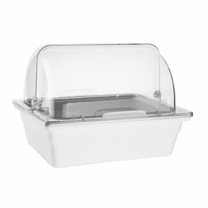 Olympia Kristallon PC Rolltop Cover GN 1/2 - DN640 - 3