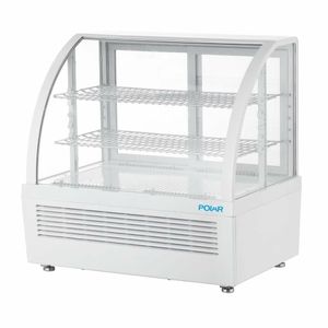 Polar C-Series Countertop Display Fridge White 100Ltr - CU637 - 1