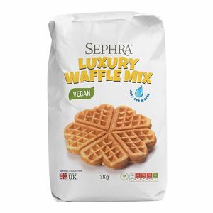Sephra Vegan Waffle Mix 3kg (Pack of 4) - HU131 - 1