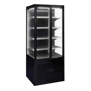 Roller Grill Self Serve Refrigerated Display Cabinet Black SSC800 - HW179 - 1