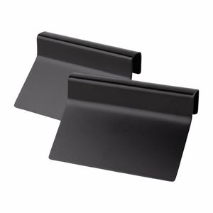 APS Inscription Labels Black 80x15x55mm (Pack of 2) - HY247 - 3