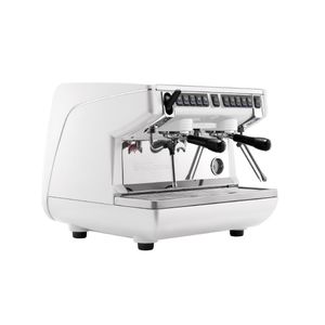 Nuova Simonelli Appia Compact 2 Group Coffee Machine with Autosteam Wand White - HX754 - 1
