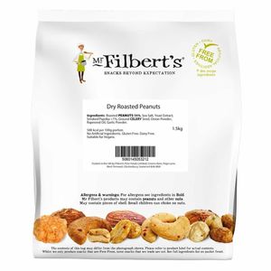 Mr Filbert's Dry Roasted Peanuts 1.5kg - KA181 - 1